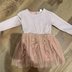 Crewcuts Blush Pink Tulle Dress